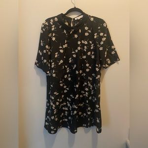 BCBG Floral Mini Dress, Size Large